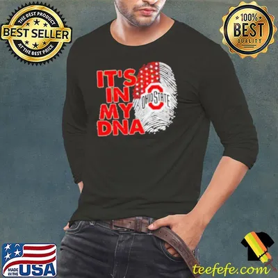 Ohio State Buckeyes It’s In My DNA Fingerprint shirt