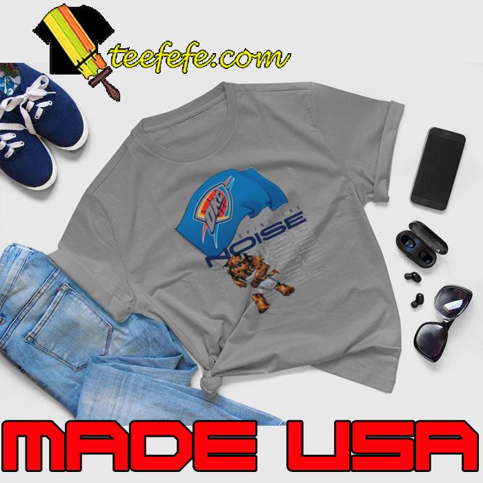 Oklahoma City Thunder rumble flag bring the noise s Unisex Oklahoma City Thunder rumble flag bring the noise s Unisex