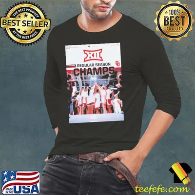 Oklahoma Sooners Back to back Big 12 Conference Women’s Basketball Regular Season Champions shirt