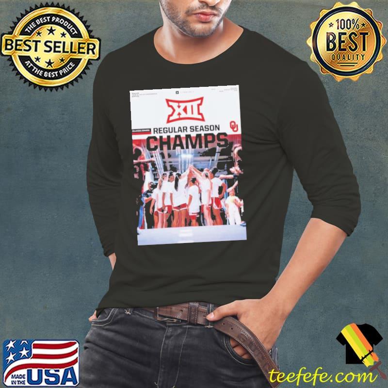Oklahoma Sooners Back to back Big 12 Conference Women’s Basketball Regular Season Champions shirt