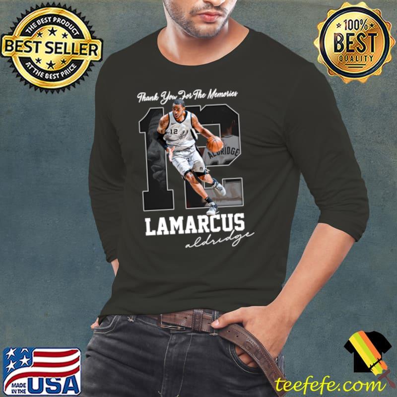 Original lamarcus Aldridge Thank You For The Memories American Basketball T-Shirt Long Sleeve Tee Original lamarcus Aldridge Thank You For The Memories American Basketball T-Shirt Long Sleeve Tee