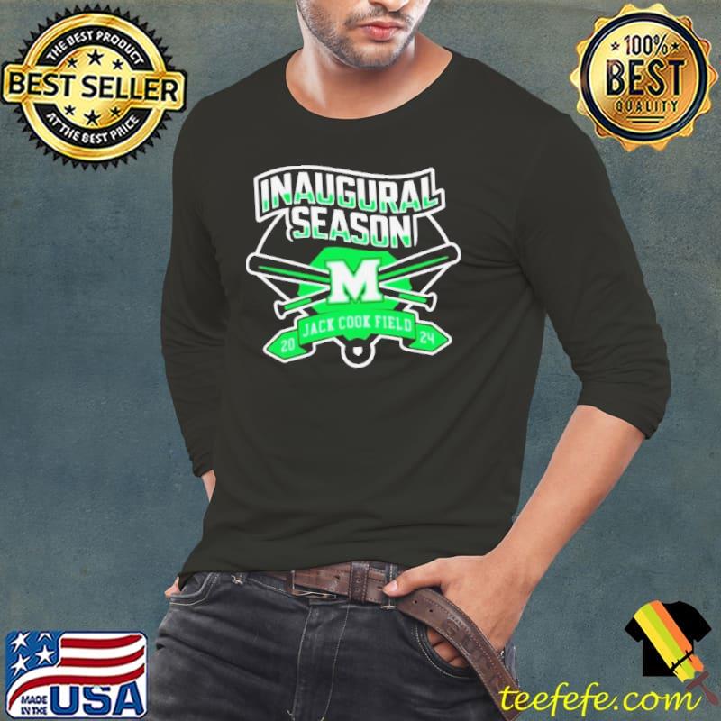 Original marshall University Baseball 2024 Jack Cook Field Inaugural Season Shirt