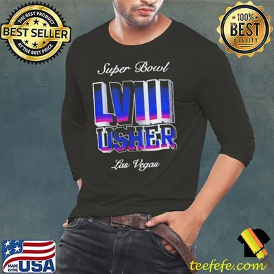 Original nfl Super Bowl Lviii X Usher 2024 shirt