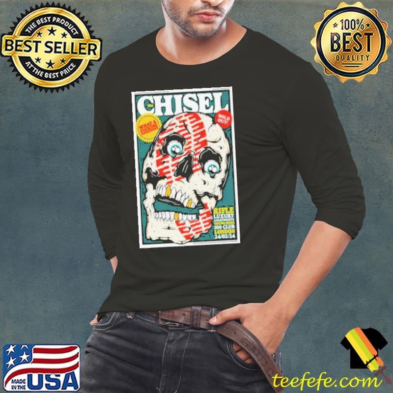Original The Chisel London, 100 Club Feb 24, 2024 Shirt Long Sleeve Tee Original The Chisel London, 100 Club Feb 24, 2024 Shirt Long Sleeve Tee