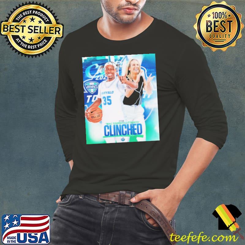 Original University At Buffalo Women’s Basketball Clinched MAC Tournament Berth In Cleveland Ohio s Long Sleeve Tee Original University At Buffalo Women’s Basketball Clinched MAC Tournament Berth In Cleveland Ohio s Long Sleeve Tee