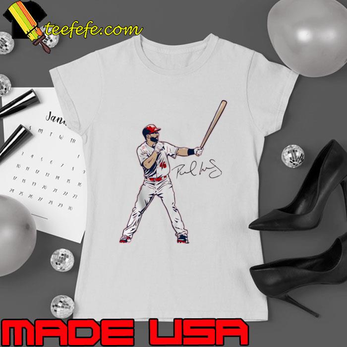 Paul Goldschmidt Signature American professional baseball first baseman St. Louis Cardinals T-Shirt Ladies tee Paul Goldschmidt Signature American professional baseball first baseman St. Louis Cardinals T-Shirt Ladies tee
