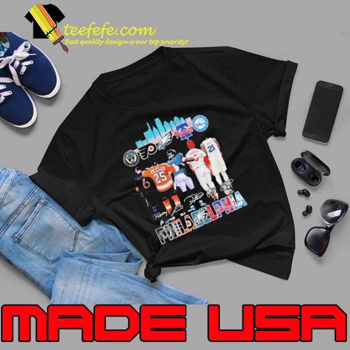 Philadelphia City Union Gazdag 06 Flyers Yan Riemsdyk 25 Eagles Hurts 01 Phillies Harper 03 76ers Embiid 21 Shirt Unisex Philadelphia City Union Gazdag 06 Flyers Yan Riemsdyk 25 Eagles Hurts 01 Phillies Harper 03 76ers Embiid 21 Shirt Unisex