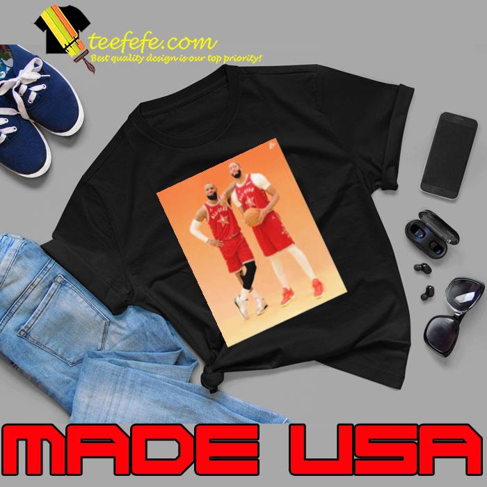 Photoshoot Fresh Dynamic Duo Lebron James the King And Anthony Davis ad Of Los Angeles Lakers In Nba All star 2024 s Unisex Photoshoot Fresh Dynamic Duo Lebron James the King And Anthony Davis ad Of Los Angeles Lakers In Nba All star 2024 s Unisex