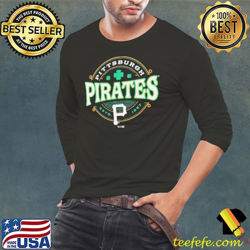 Pittsburgh Pirates St. Patrick’s Day Lucky 2024 Shirt Long Sleeve Tee Pittsburgh Pirates St. Patrick’s Day Lucky 2024 Shirt Long Sleeve Tee