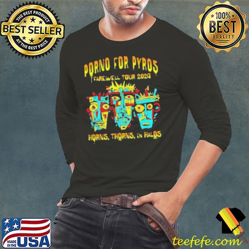 Porno For Pyros Farewell Tour 2024 Horns Thorns En Halos shirt