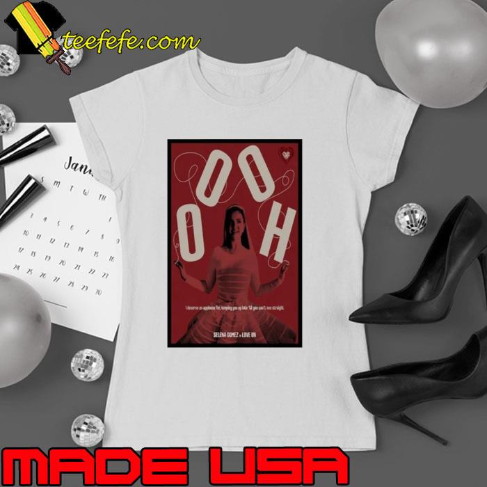 Poster Selena Gomez Framed Love On T Shirt Poster Selena Gomez Framed Love On T Shirt