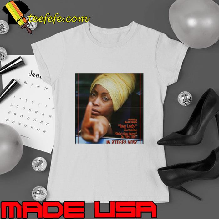 Premium erykah Badu Iconic Imprint Bag Lady Didn't American singer and songwriter T-Shirt Ladies tee Premium erykah Badu Iconic Imprint Bag Lady Didn't American singer and songwriter T-Shirt Ladies tee