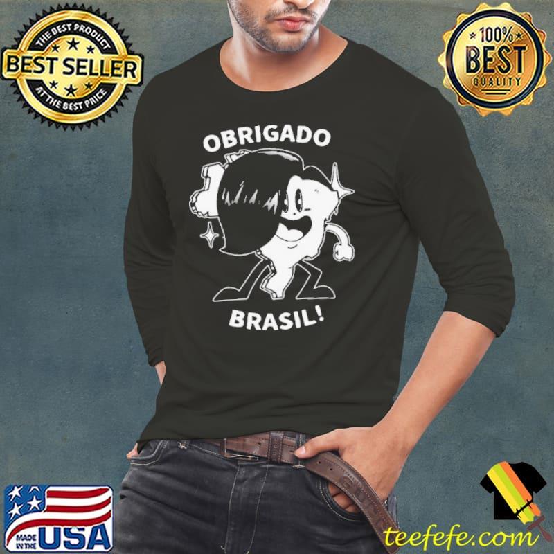 Premium lucas Silveira Obrigado Brasil T-shirt Premium lucas Silveira Obrigado Brasil T-shirt