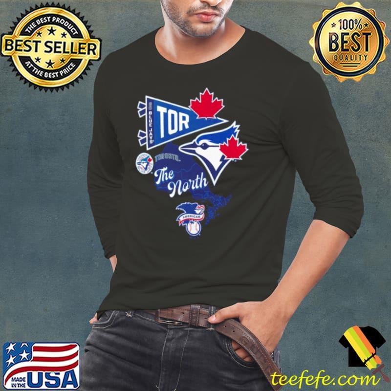 Premium toronto Blue Jays Split Zone The North Shirt
