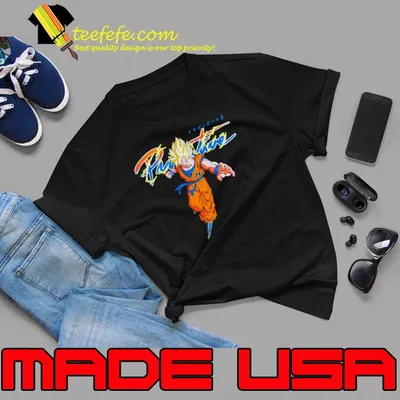 Rare Vintage Primitive Dragon Ball Z Goku Shirt