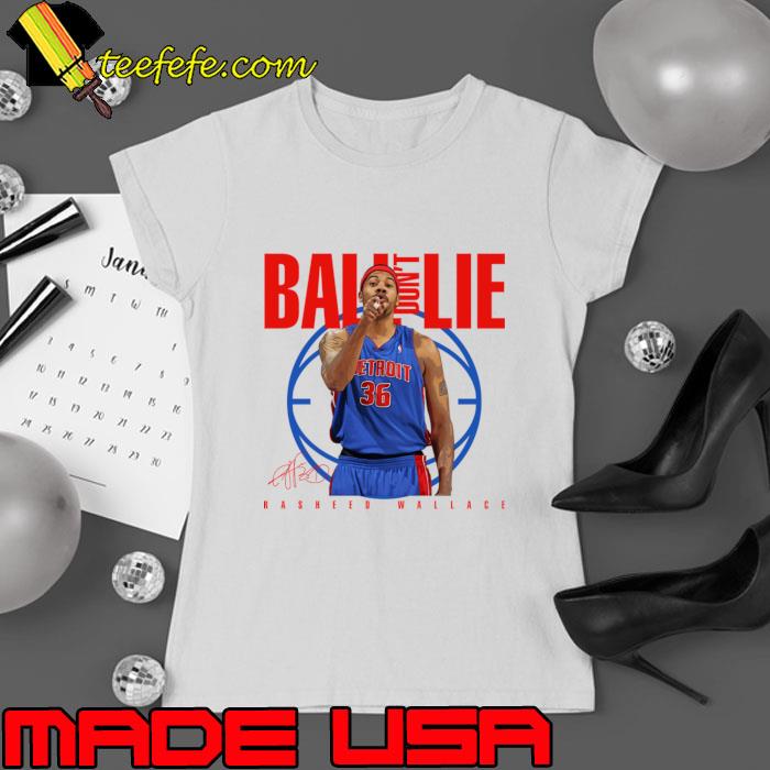 Rasheed Wallace Superstar T-Shirt Ladies tee Rasheed Wallace Superstar T-Shirt Ladies tee