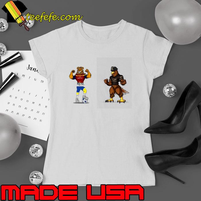 Real Salt Lake VS Los Angeles FC MLS 2024 mascot cartoon soccer shirt