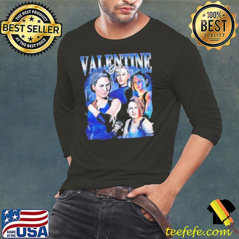 Resident Evil video games Jill Valentine character shirt