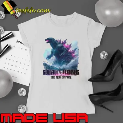 Retro Godzilla X Kong The New Empire 2024 Movie Shirt