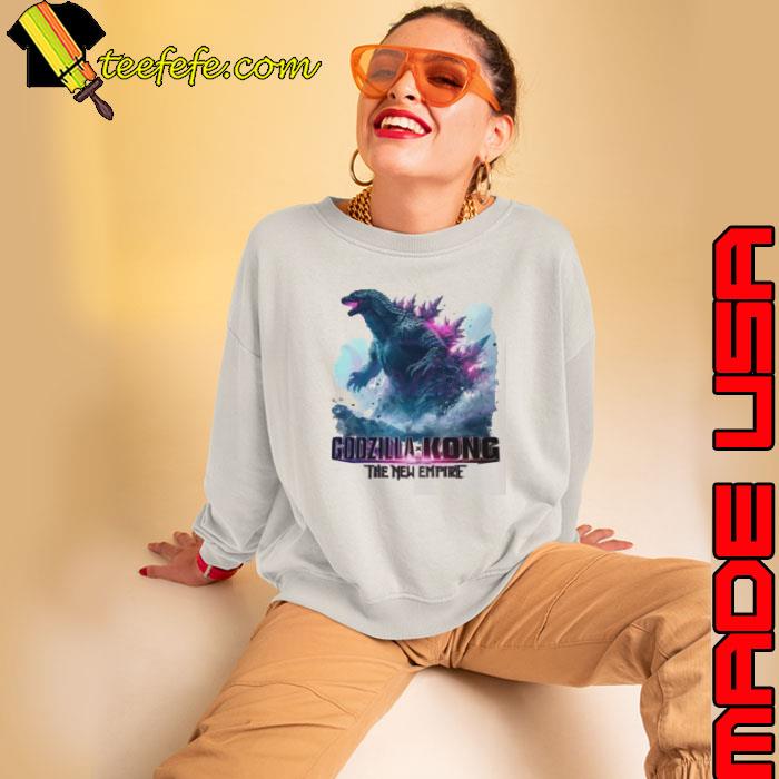 Retro Godzilla X Kong The New Empire 2024 Movie Shirt Sweatshirt Retro Godzilla X Kong The New Empire 2024 Movie Shirt Sweatshirt