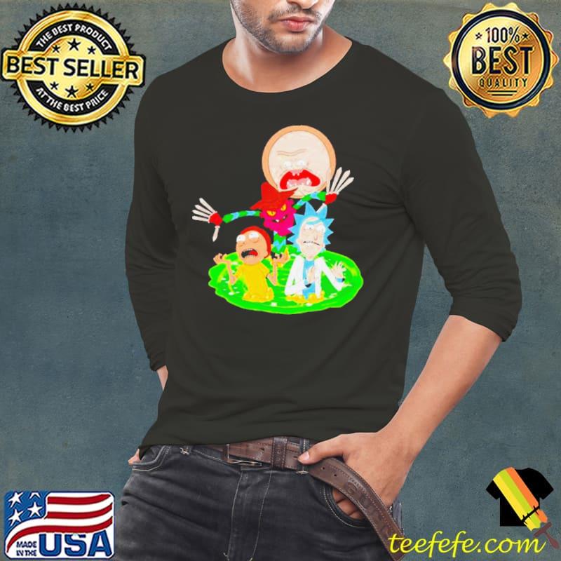 Rick and Morty interdimensional adventure s Long Sleeve Tee Rick and Morty interdimensional adventure s Long Sleeve Tee