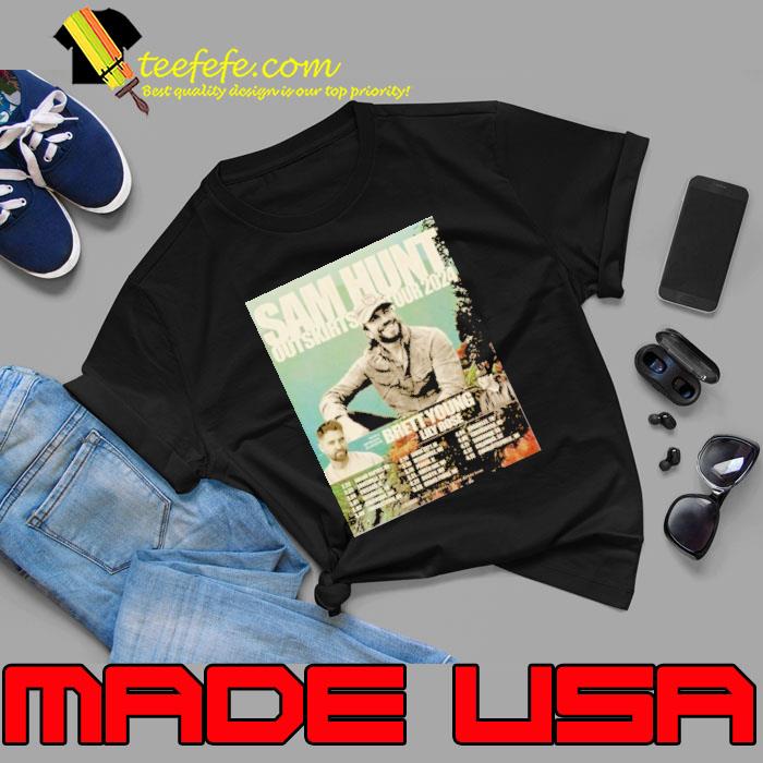 Sam Hunt Outskirts Tour 2024 Performance Schedule T-s Unisex Sam Hunt Outskirts Tour 2024 Performance Schedule T-s Unisex