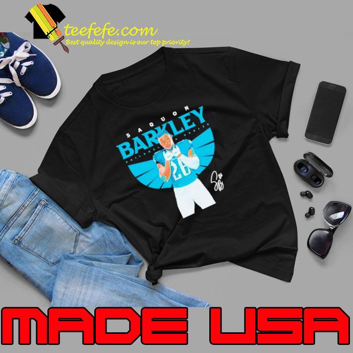 Saquon Barkley Philadelphia Eagles signature s Unisex Saquon Barkley Philadelphia Eagles signature s Unisex