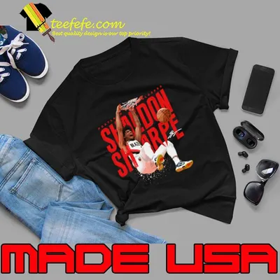 Shaedon Sharpe Signature Canadian professional basketball player for the Portland Trail Blazers T-Shirt