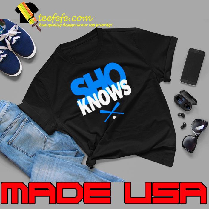 Sho Knows Ohtani Los Angeles Dodgers baseball s Unisex Sho Knows Ohtani Los Angeles Dodgers baseball s Unisex