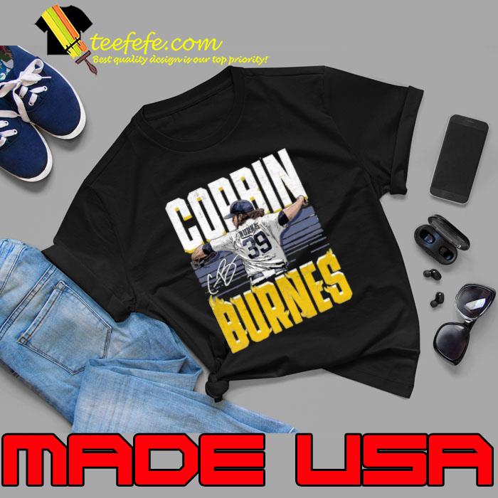 Signature American professional baseball pitcher corbin burnes flames T-Shirt Unisex Signature American professional baseball pitcher corbin burnes flames T-Shirt Unisex