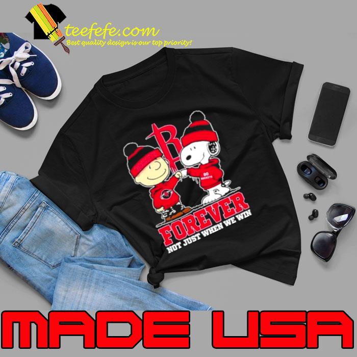 Snoopy Fist Bump Charlie Brown Houston Rockets Forever Not Just When We Win T Shirts Unisex Snoopy Fist Bump Charlie Brown Houston Rockets Forever Not Just When We Win T Shirts Unisex
