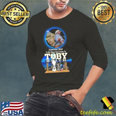 Snoopy Watching Sometimes I Need To Be Alone And Listen To Toby Keith Shirt
