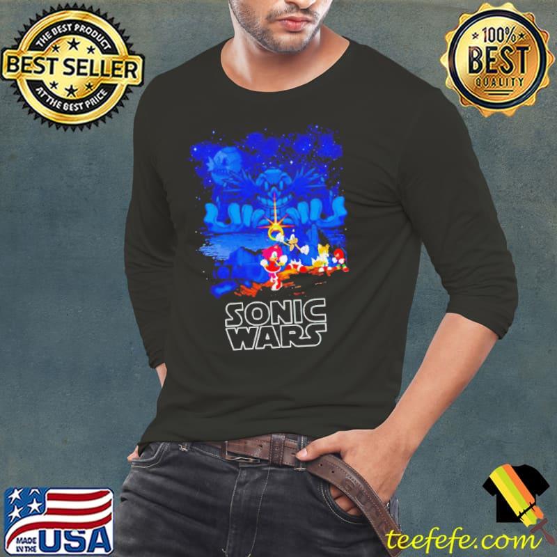 Sonic Wars Hedgehog Battle s Long Sleeve Tee Sonic Wars Hedgehog Battle s Long Sleeve Tee