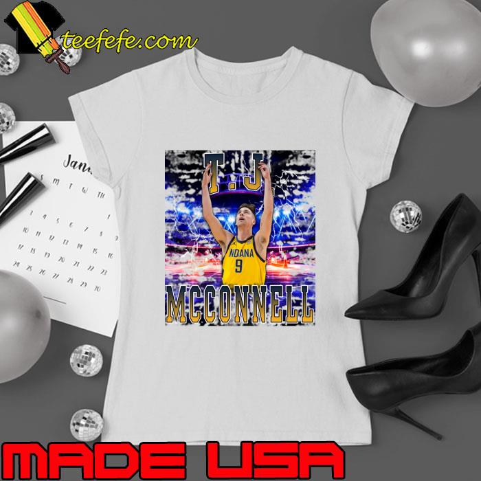 T.J. McConnell American professional basketball player for the Indiana Pacers T-Shirt Ladies tee T.J. McConnell American professional basketball player for the Indiana Pacers T-Shirt Ladies tee