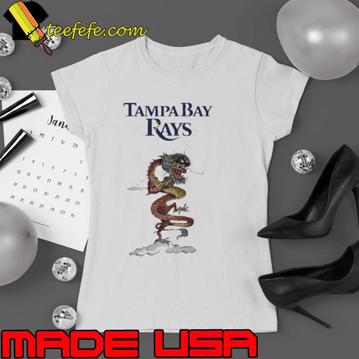 Tampa Bay Rays Tiny Turnip Infant 2024 Year of the Dragon 3 4 Shirt Ladies tee Tampa Bay Rays Tiny Turnip Infant 2024 Year of the Dragon 3 4 Shirt Ladies tee