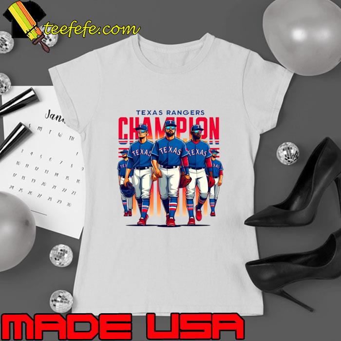 Texas Rangers Champion American professional baseball team based T-Shirt Ladies tee Texas Rangers Champion American professional baseball team based T-Shirt Ladies tee
