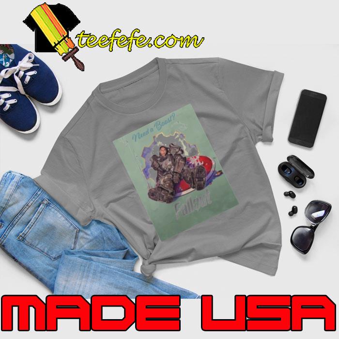 The Fallout Series Need A Boost Premieres April 12 On Prime Video Shirt Unisex The Fallout Series Need A Boost Premieres April 12 On Prime Video Shirt Unisex