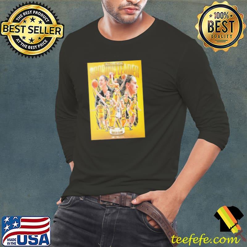 The New Ncaa All-time Leading Scorer Caitlin Clark 22 Iowa Womens Basketball s Long Sleeve Tee The New Ncaa All-time Leading Scorer Caitlin Clark 22 Iowa Womens Basketball s Long Sleeve Tee