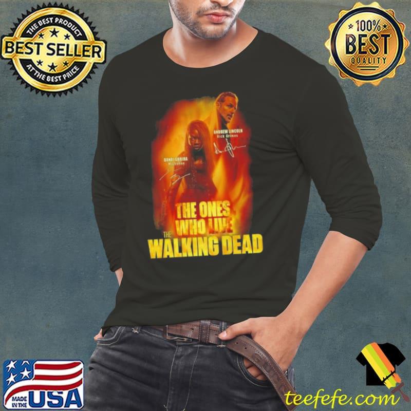 The Ones Who Live The Walking Dead 2024 Signatures Shirt Long Sleeve Tee The Ones Who Live The Walking Dead 2024 Signatures Shirt Long Sleeve Tee
