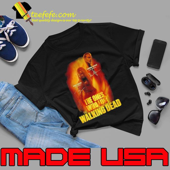 The Ones Who Live The Walking Dead 2024 Signatures Shirt Unisex The Ones Who Live The Walking Dead 2024 Signatures Shirt Unisex