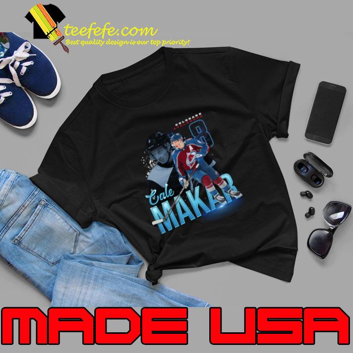 Top cale Makar Superstar Pose Canadian professional ice hockey defenceman for the Colorado Avalanche T-Shirt Unisex Top cale Makar Superstar Pose Canadian professional ice hockey defenceman for the Colorado Avalanche T-Shirt Unisex