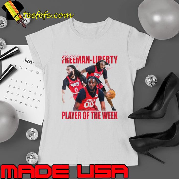 Toronto Raptors Javon Freeman Liberty player of the week s Ladies tee Toronto Raptors Javon Freeman Liberty player of the week s Ladies tee