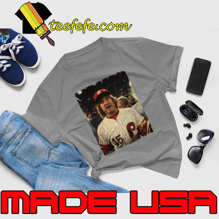 Tug McGraw in Philadelphia Phillies American professional baseball relief pitcher T-Shirt Unisex Tug McGraw in Philadelphia Phillies American professional baseball relief pitcher T-Shirt Unisex
