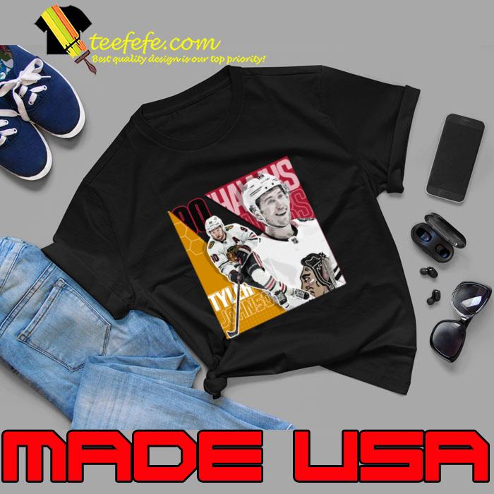 Tyler Johnson American professional ice hockey player for the Chicago Blackhawks T-Shirt Tyler Johnson American professional ice hockey player for the Chicago Blackhawks T-Shirt