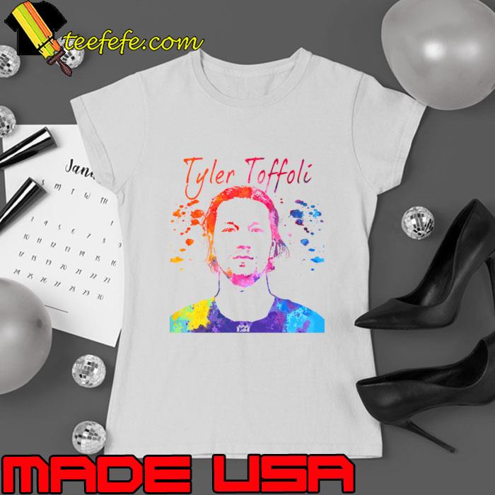 Tyler Toffoli Canadian professional ice hockey right winger for the Winnipeg Jets T-Shirt Ladies tee Tyler Toffoli Canadian professional ice hockey right winger for the Winnipeg Jets T-Shirt Ladies tee