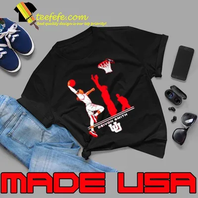 Utah basketball Deivon Smith Superstar Pose shirt