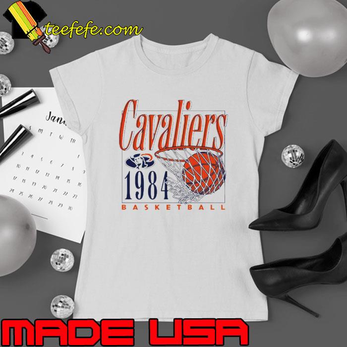 UVA Cavaliers men’s basketball 1984 retro logo s Ladies tee UVA Cavaliers men’s basketball 1984 retro logo s Ladies tee