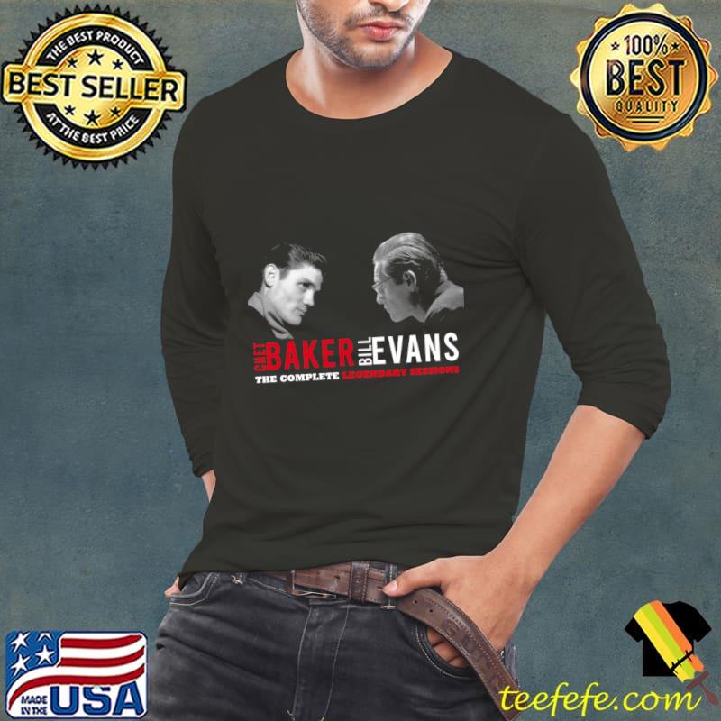 Vintage Bill Jarr Evans The Complete Legend Music Session Album T-Shirt
