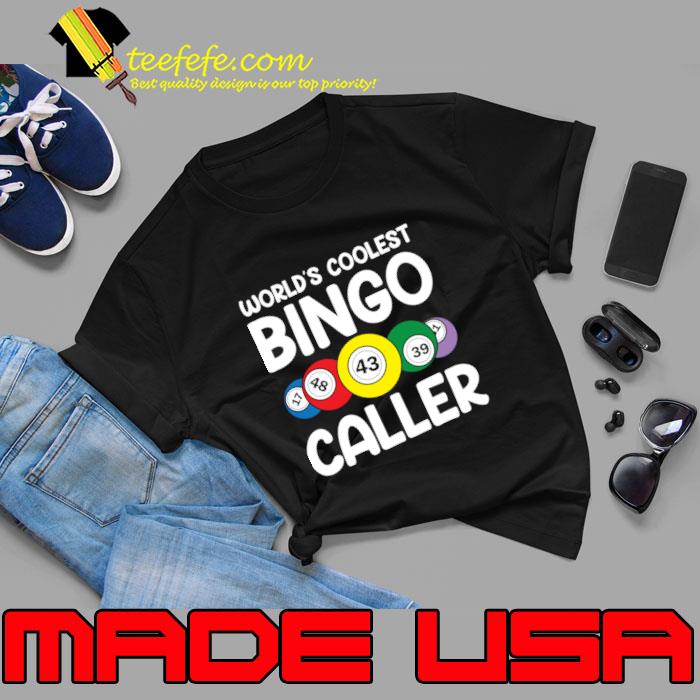 World's Coolest Bingo Caller T-Shirt Unisex World's Coolest Bingo Caller T-Shirt Unisex