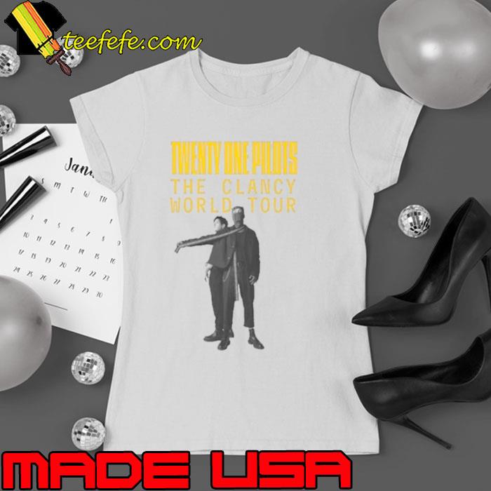 2024 Twenty One Pilots The Clancy World Tour Shirt Ladies tee 2024 Twenty One Pilots The Clancy World Tour Shirt Ladies tee